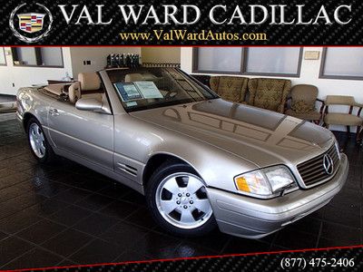 Superb 1999 mercedes-benz sl-500 power convertible roadster 5.0l v8 hardtop