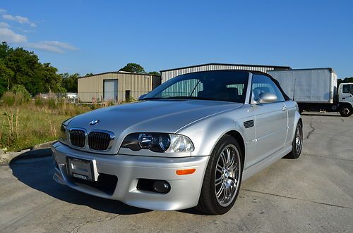 2001 bmw m3 conv 51k miles loaded clean carfax two owner