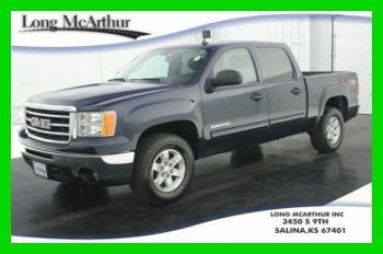 12 sierra 1500 sle 4x4 onstar crew cab trailer brake sat radi 22k low miles
