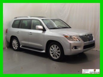 2008 lexus lx570 awd luxury suv mark levinson! tv/dvd! $83,537 msrp! fresh trade