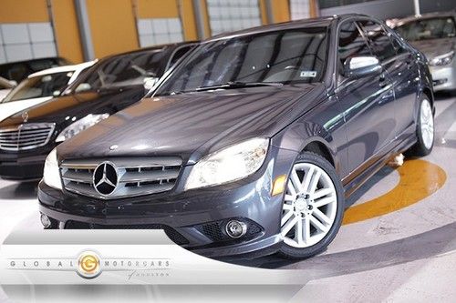 09 mercedes-benz c300 sport auto 55k power-seats moonroof alloys fogs spoiler