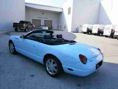 2003 FORD THUNDERBIRD CONVERTIBLE 3.9L V8 RWD LOCAL ONE OWNER CLEAN CARFAX L@@K, image 3