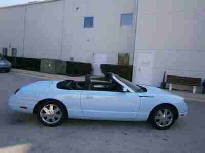 2003 FORD THUNDERBIRD CONVERTIBLE 3.9L V8 RWD LOCAL ONE OWNER CLEAN CARFAX L@@K, image 11