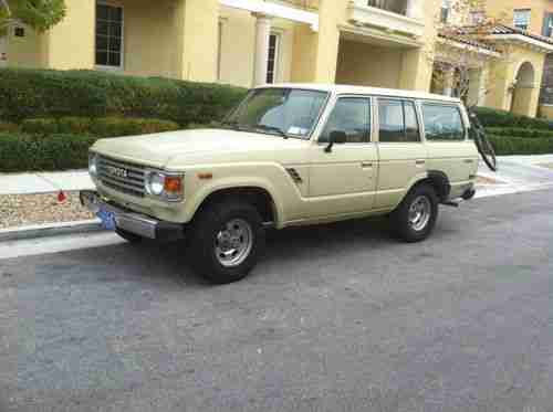 1983 Toyota Land Cruiser Base Sport Utility 4-Door 4.2L, image 2