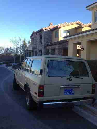 1983 Toyota Land Cruiser Base Sport Utility 4-Door 4.2L, image 3