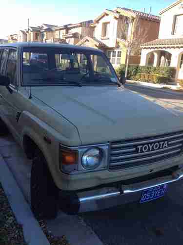 1983 Toyota Land Cruiser Base Sport Utility 4-Door 4.2L, image 4