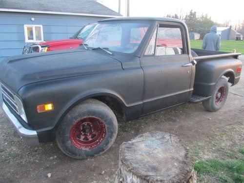 1968 chevy c10 stepside truck ..........no reserve......................