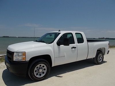 09 chev silverado 1500 w/t extended cab - one owner florida truck-original paint