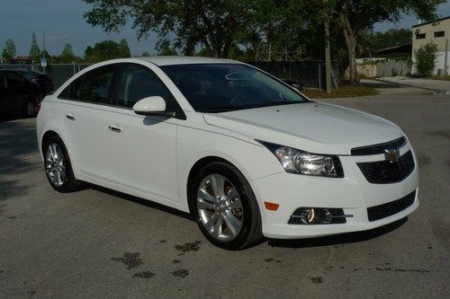 2012 chevy cruze ltz leather heated 18" wheels 1.4l turbo bluetooth park assyst