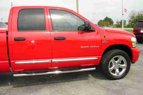 2007 Dodge Ram 1500 Laramie~Hemi 5.7L~4x4~Red~Bed Cover~Dual Magna Flow Exhaust!, US $15,500.00, image 6