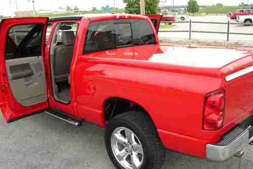 2007 Dodge Ram 1500 Laramie~Hemi 5.7L~4x4~Red~Bed Cover~Dual Magna Flow Exhaust!, US $15,500.00, image 10