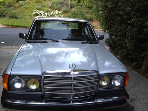 1982 mercedes benz 300d turbo diesel-runs on diesel, biodiesel, &amp; vegetable oil