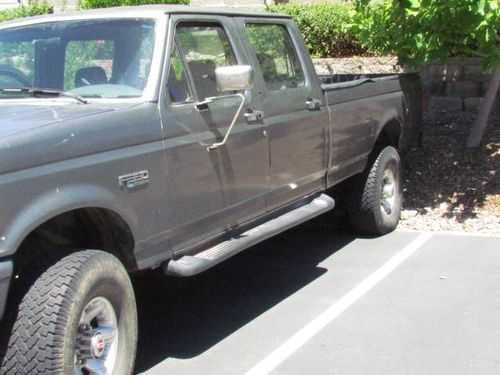 1993 ford f-350 xlt crew cab pickup 4-door 7.5l