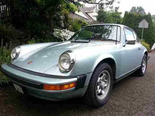 1975 porsche 911s 87k actual miles same owner for over 25 years, image 2