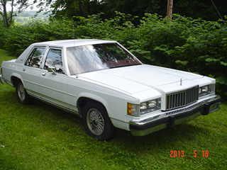 1985 mercury grand marquis ls sedan 4-door 5.0l