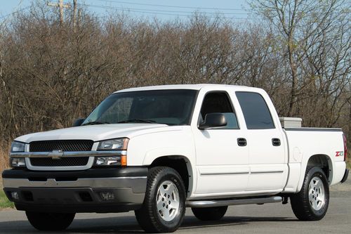 2005 chevy silverado 1500 crew cab 4x4 z-71 off-road one owner clean carfax!