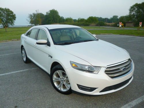 2013 ford taurus sel sedan 4-door 3.5l rebuilt/navigation rear sensor/no reserve