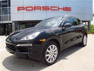 Preowned 2013 porsche cayenne diesel! msrp $78,120. call 239.225.7601