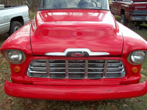 1956 chevy stepside pu truck short bed big window