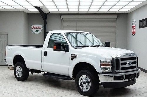 2008 ford f250 diesel 4x4 regular cab long bed xlt powerstroke 1 texas owner