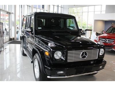 Black black amg awd 4wd g55 offroad chrome v8