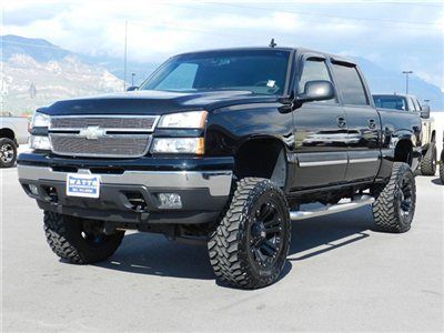 Crew cab lt3 4x4 custom new lift wheels tires leather sunroof shortbed truck