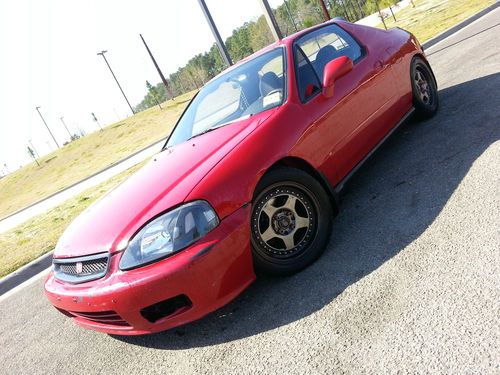 1993 honda civic del sol si coupe 2-door 1.6l