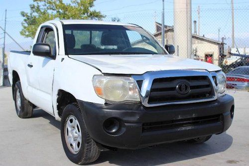 2011 toyota tacoma regular cab damaged salvage runs! economical export welcome!!