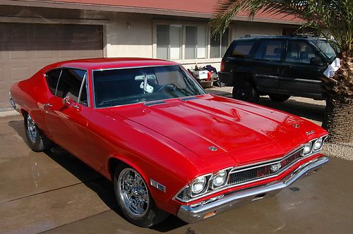 1968 chevrolet chevelle ss hardtop 2-door 6.5l