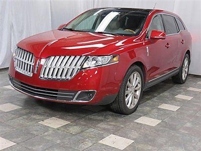 2012 lincoln mkt awd ecoboost navi cam panarama heated lthr 3rd row loaded