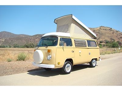 1979 VW VOLKSWAGEN WESTFALIA DELUXE CAMPER VAN BUS AUTO *FREE SHIP W/ bUY iT nOW, US $15,995.00, image 2
