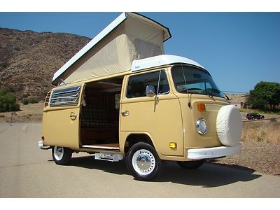 1979 VW VOLKSWAGEN WESTFALIA DELUXE CAMPER VAN BUS AUTO *FREE SHIP W/ bUY iT nOW, US $15,995.00, image 5