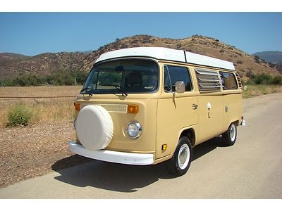 1979 VW VOLKSWAGEN WESTFALIA DELUXE CAMPER VAN BUS AUTO *FREE SHIP W/ bUY iT nOW, US $15,995.00, image 9
