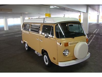 1979 VW VOLKSWAGEN WESTFALIA DELUXE CAMPER VAN BUS AUTO *FREE SHIP W/ bUY iT nOW, US $15,995.00, image 11