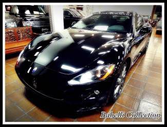 2012 maserati granturismo s, 1-owner, new car smell, black on black w/red stich