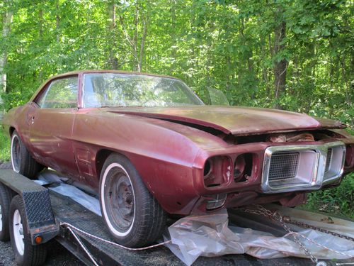 1969 firebird coupe matching numbers 350 automatic