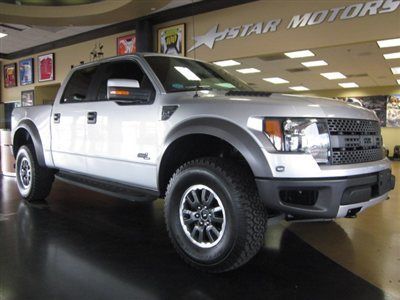 2011 ford f150 svt raptor crew cab 4x4 6.2l only 10k miles immaculate