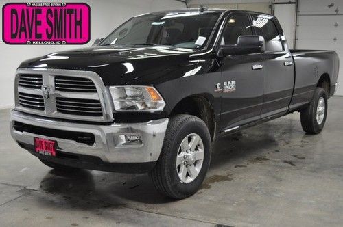 2013 new black dodge big horn crew 4wd diesel auto heated seats sunroof rearcam!