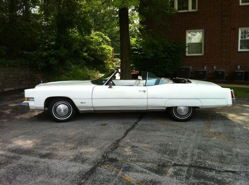 1974 cadillac eldorado base convertible