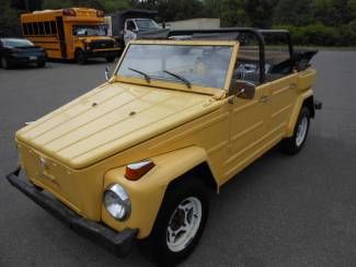 1974 yellow good condition runs &amp; drives nice minor body!