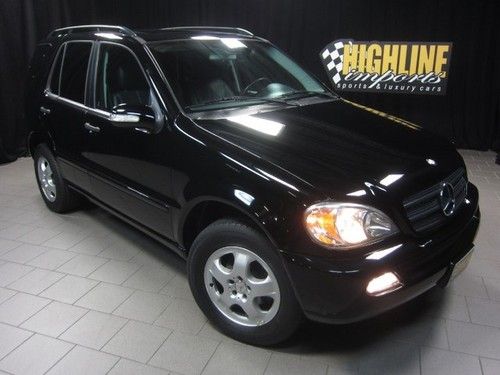 2004 mercedes ml350 4matic, all-wheel-drive, navigation, 3rd row seating!!