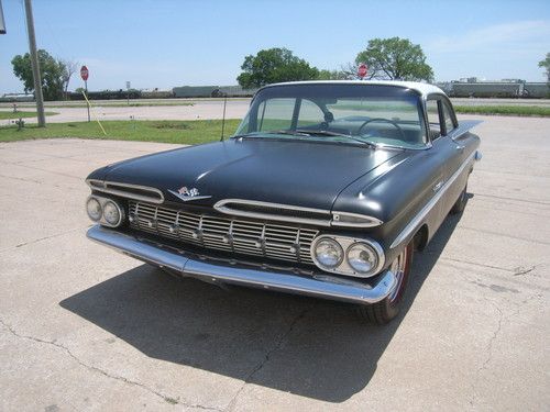 1959 CHEVROLET CHEVY BEL AIR, 2-DOOR, SEDAN, IMPALA, CUSTOM, 4 SPEED, 350 V8, US $14,850.00, image 3