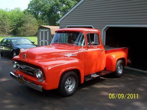 1956 ford big window f-100 ks pittmans gasser tow vehicle recreation