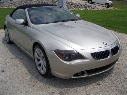 2004 bmw 645ci convertible 2-door 4.4l