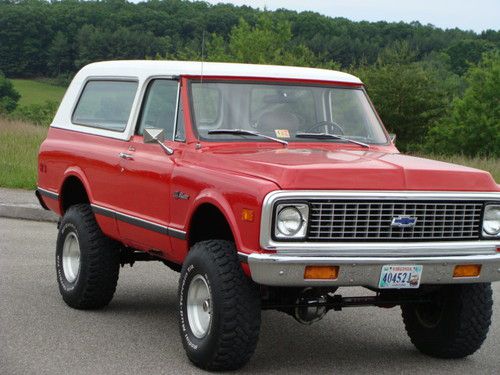 1972 chevrolet blazer / gmc jimmy 4 wheel drive suv off road