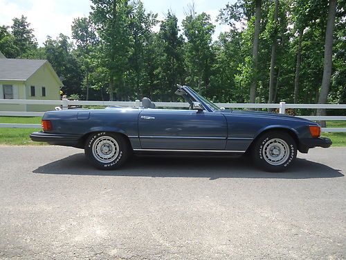 1984 mercedes-benz 380sl 60,671 actual miles 3 owners hardtop nice no reserve