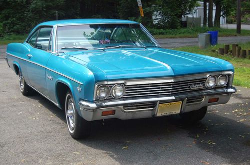 1966 chevrolet chevy impala super sport 327