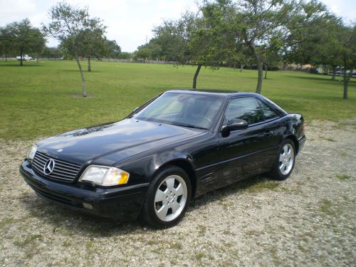 1999 mercedes sl 500. triple black only 44 k miles pristine condition. serviced