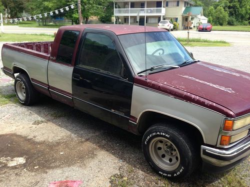 1993 chevrolet c/k 1500 silverado pickup! extended cab 2wd