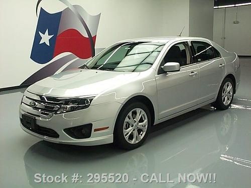 2012 ford fusion se 3.0l v6 auto cruise ctrl alloys 36k texas direct auto